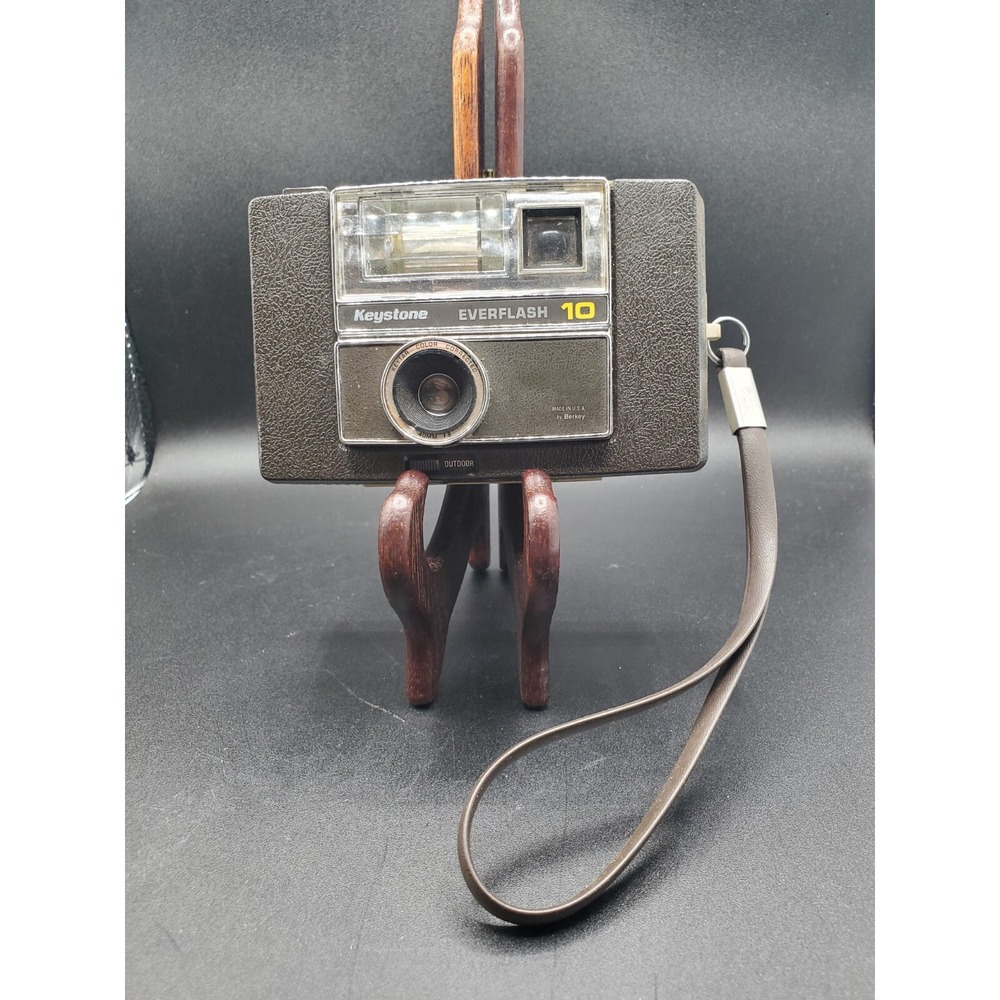 Camera Vintage Berkey Keystone Everflash 10 35MM Camera Movie Prop USA Flash